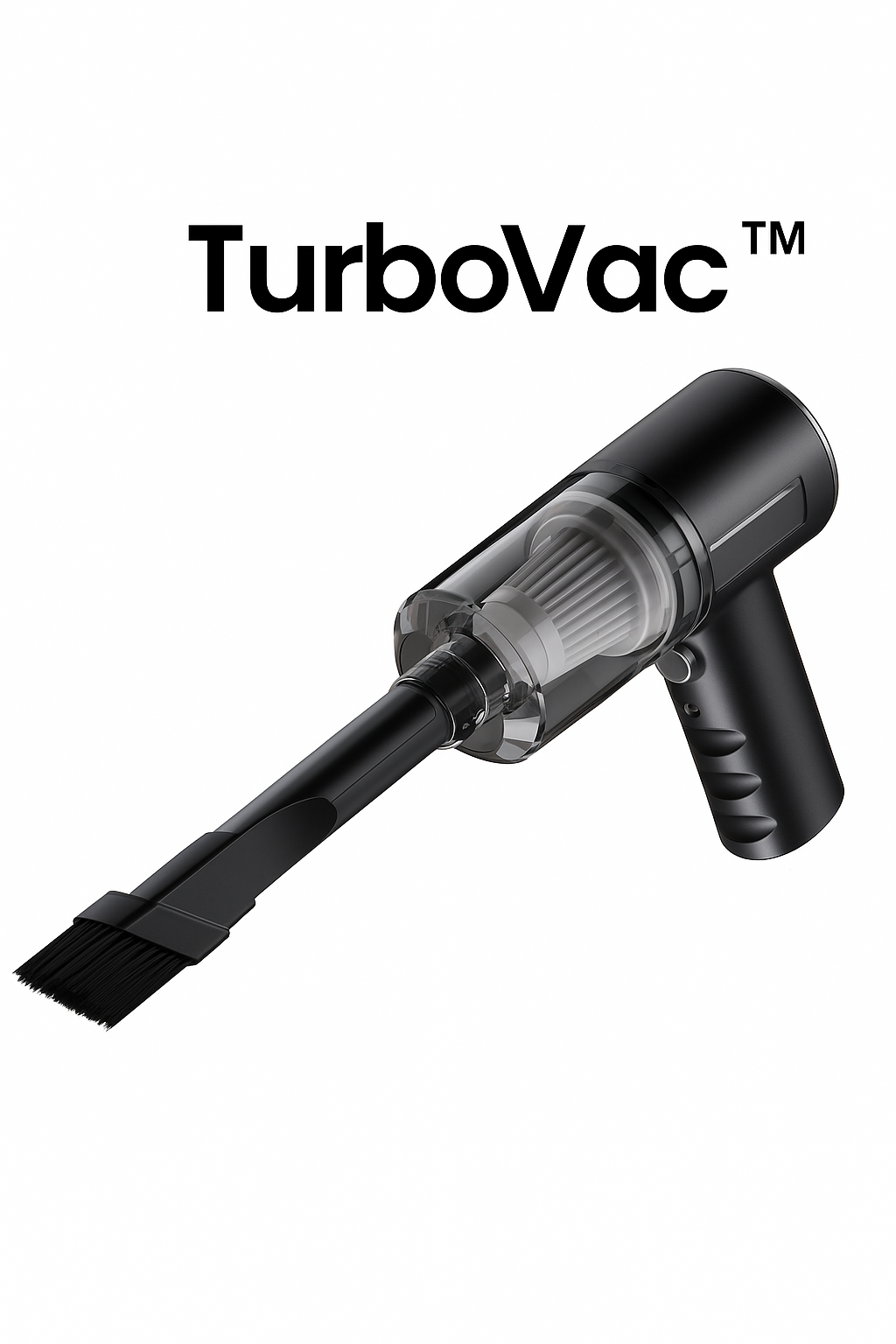 TurboVac™ – Mini aspirateur sans fil pour voiture
