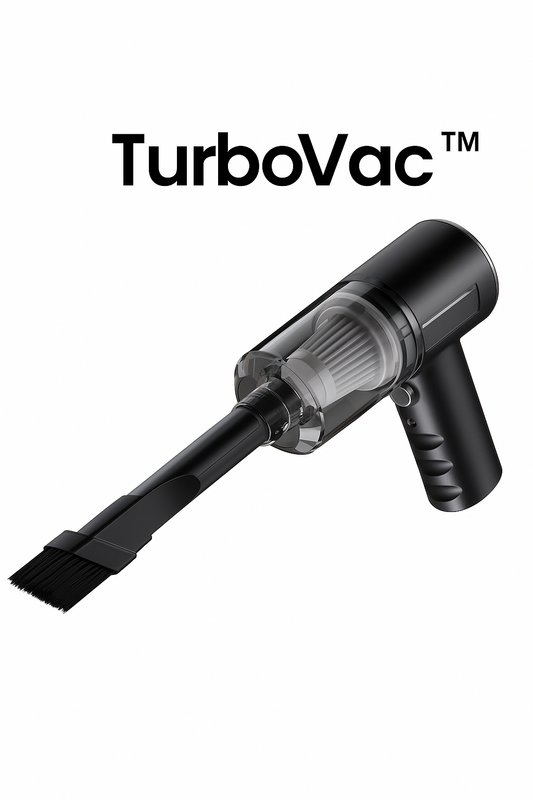 TurboVac™ – Mini aspirateur sans fil pour voiture